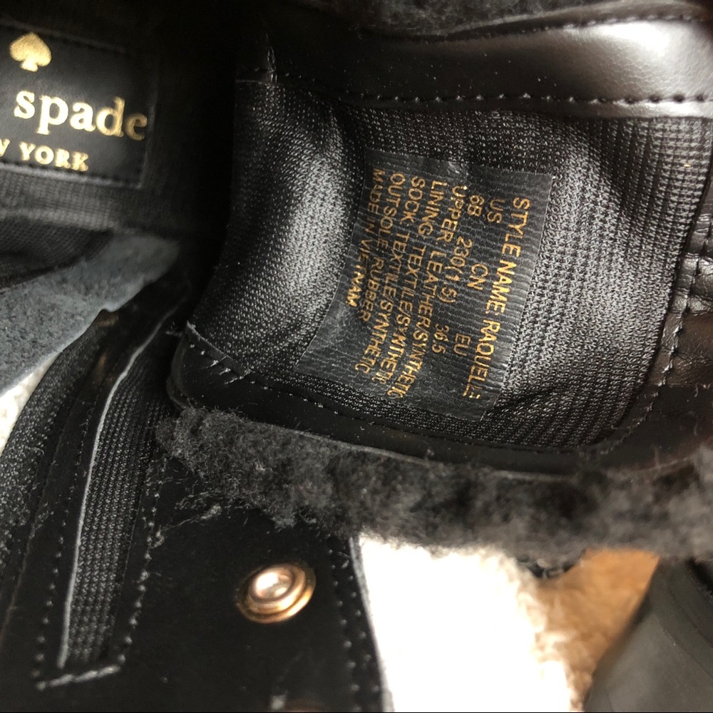 Kate Spade Rafferty Combat Boots - Picture 12 of 13
